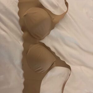 Tan Molded Cup T-Shirt Bra Intimates